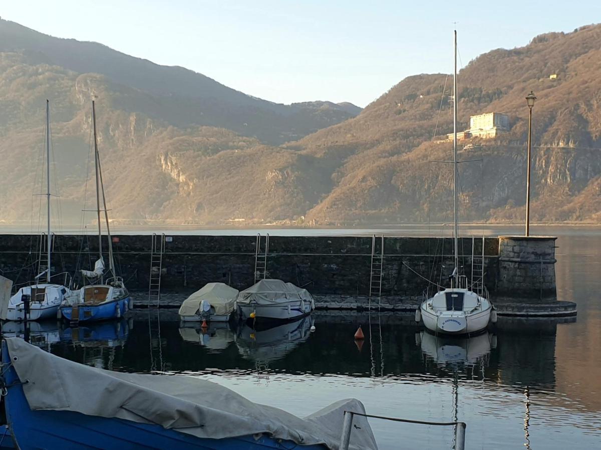 Bilocale Sul Lago Di Como La Ca' Ai Mulen Mandello del Lario Bagian luar foto